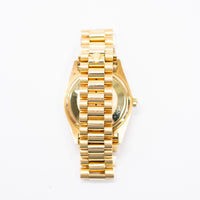Day-Date President 36mm Diamond Bezel Yellow Gold 18048