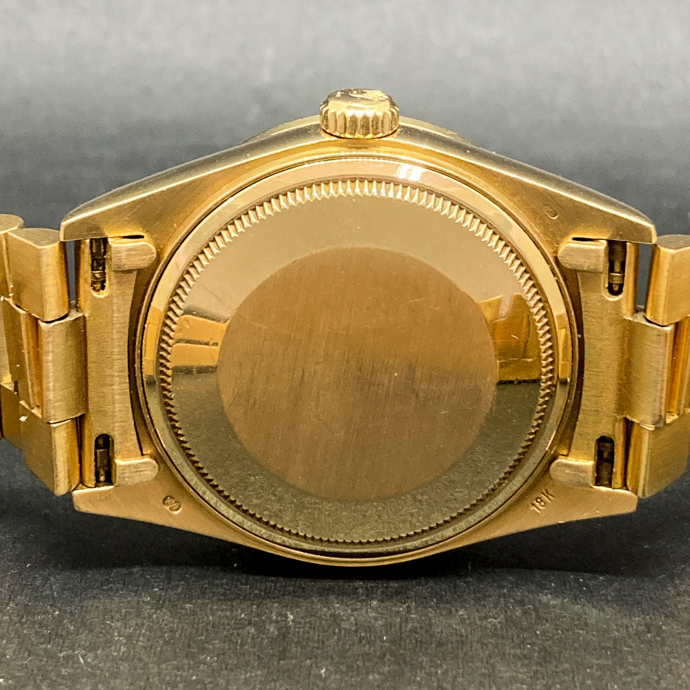 Day-Date President 36mm Diamond Bezel Yellow Gold 18048