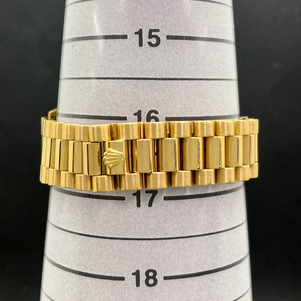Day-Date President 36mm Diamond Bezel Yellow Gold 18048