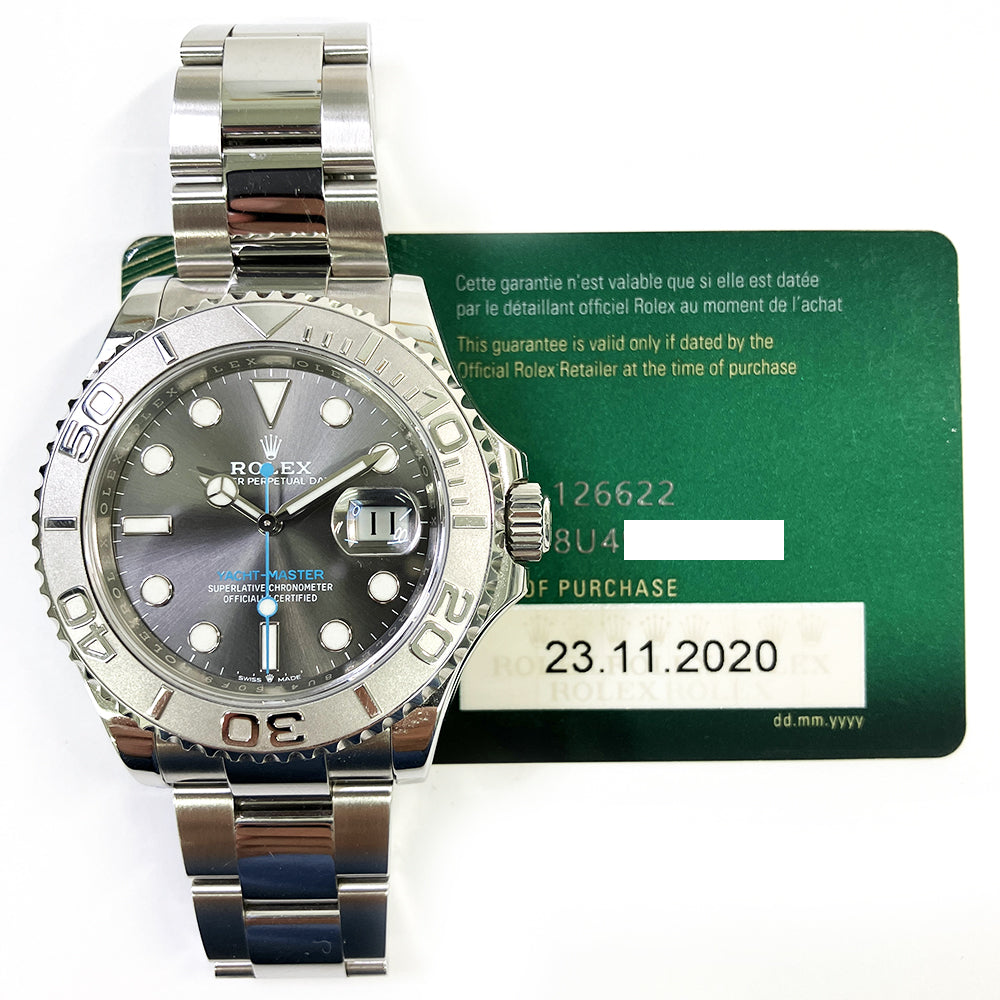 Yacht-Master 40mm Rolesium 126622