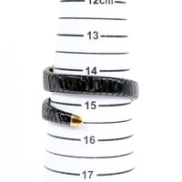 Serpenti Ladies 35mm Black Ceramic and Rose Gold Quartz 102735