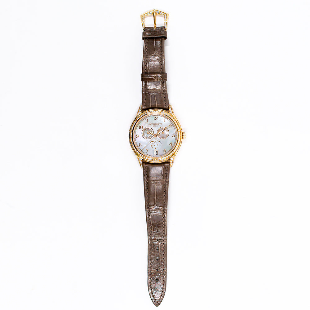 Complications Annual Calendar 38mm Diamond Bezel, Case, Lugs, Crown, and Buckle Rose Gold 4948R-001