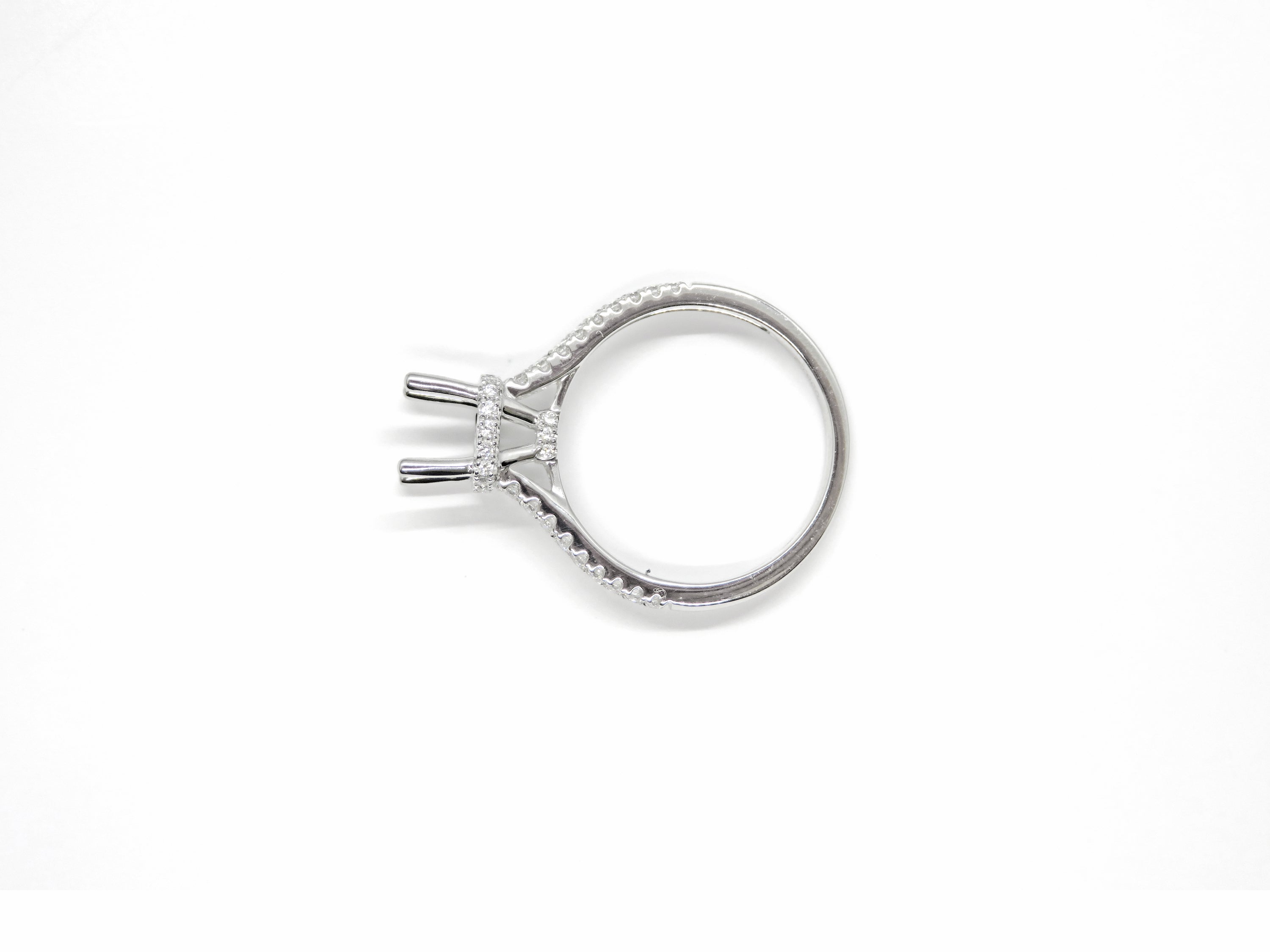 Platinum Diamond Engagement Ring Mounting