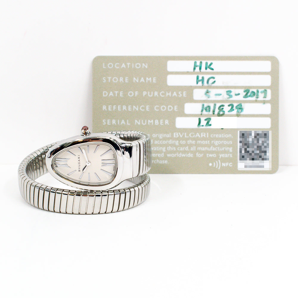 Serpenti Ladies 35mm Steel Quartz 101828