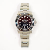 Submariner No Date 40mm Steel Ceramic Bezel 114060