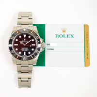 Submariner No Date 40mm Steel Ceramic Bezel 114060