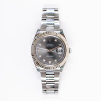 Datejust II Steel and White Gold 116334G