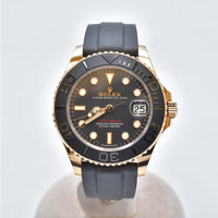 Yacht-Master 37mm Rose Gold on Strap 268655