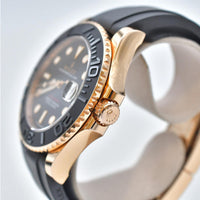 Yacht-Master 37mm Rose Gold on Strap 268655