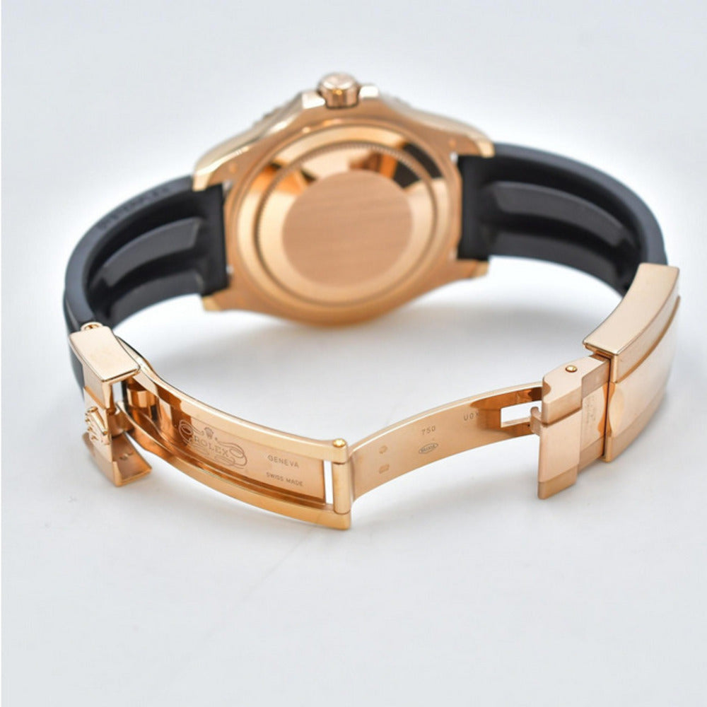 Yacht-Master 37mm Rose Gold on Strap 268655