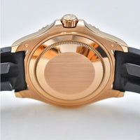 Yacht-Master 37mm Rose Gold on Strap 268655