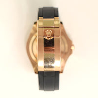 Yacht-Master 37mm Rose Gold on Strap 268655