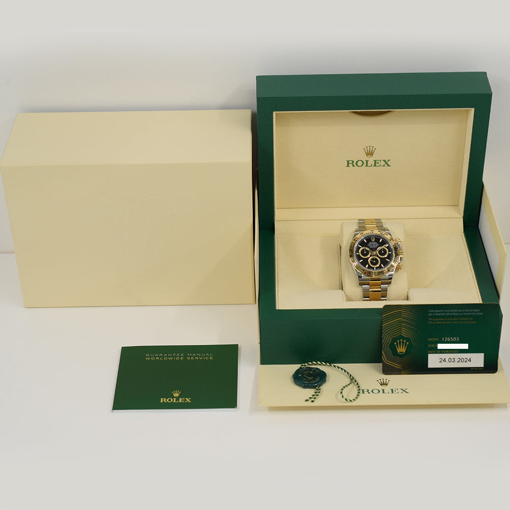 Daytona Steel and Yellow Gold 126503