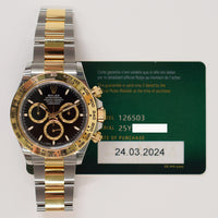 Daytona Steel and Yellow Gold 126503