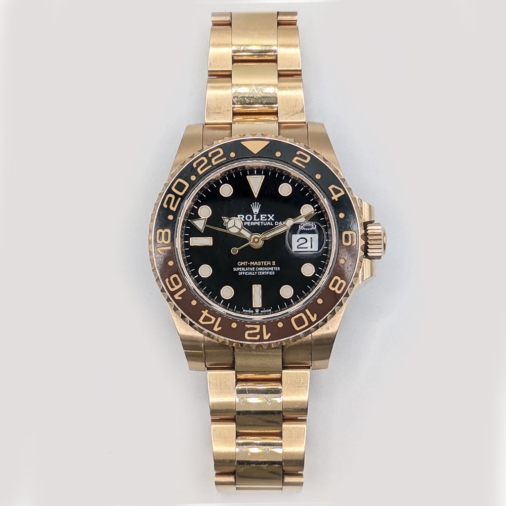 GMT-Master II "Root Beer" Rose Gold 126715CHNR