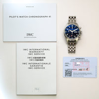 Pilot's Watch 41mm Chronograph Stainless Steel IW388113