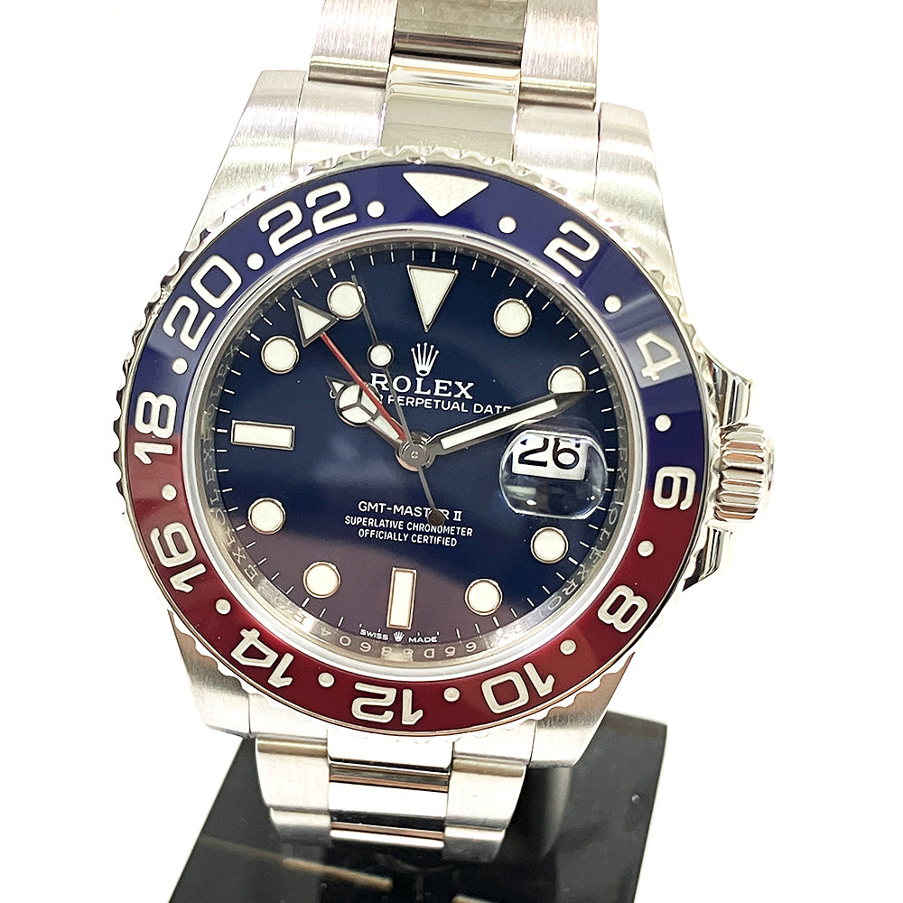 GMT-Master II White Gold "Pepsi" 126719BLRO