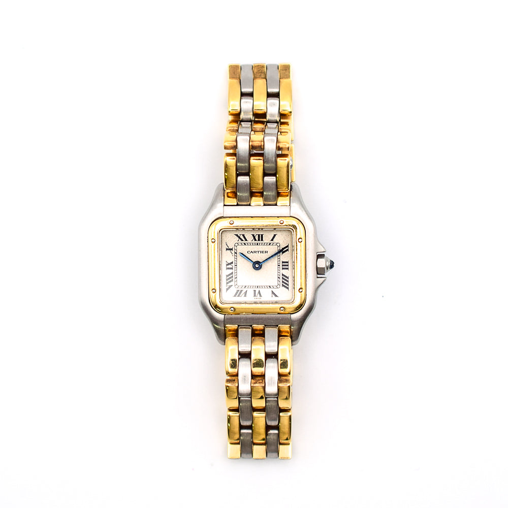 Panthère de Cartier Quartz - Steel and Yellow Gold - 22mm x 22mm W25029B8
