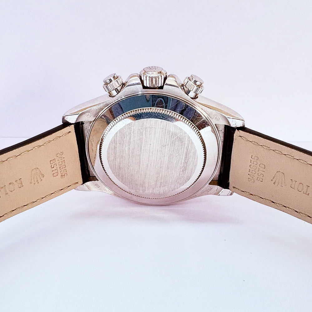Daytona 4 Rubies + Baguette Diamonds Bezel and Diamond Lugs,White Gold 116599 4RU ZER
