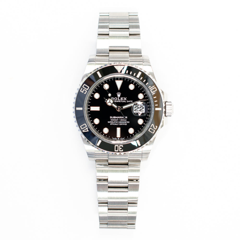 Submariner Date 41mm Black Bezel Steel 126610LN