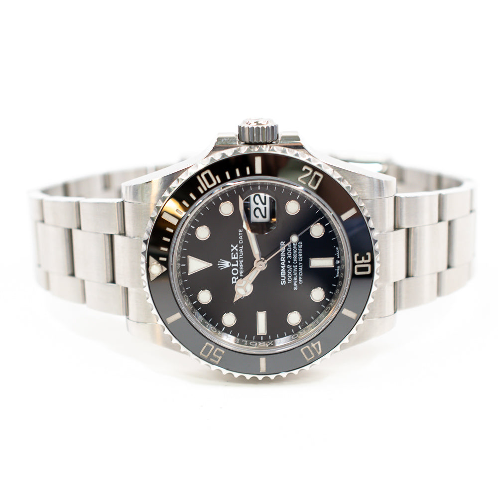 Submariner Date 41mm Black Bezel Steel 126610LN
