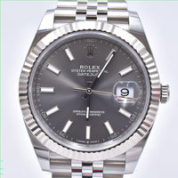 Datejust 41mm Steel and White Gold 126334