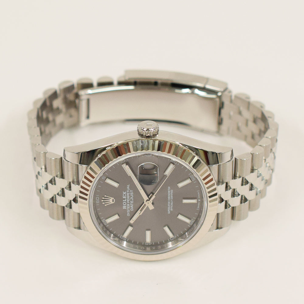 Datejust 41mm Steel and White Gold 126334