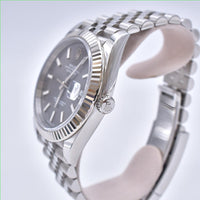 Datejust 41mm Steel and White Gold 126334