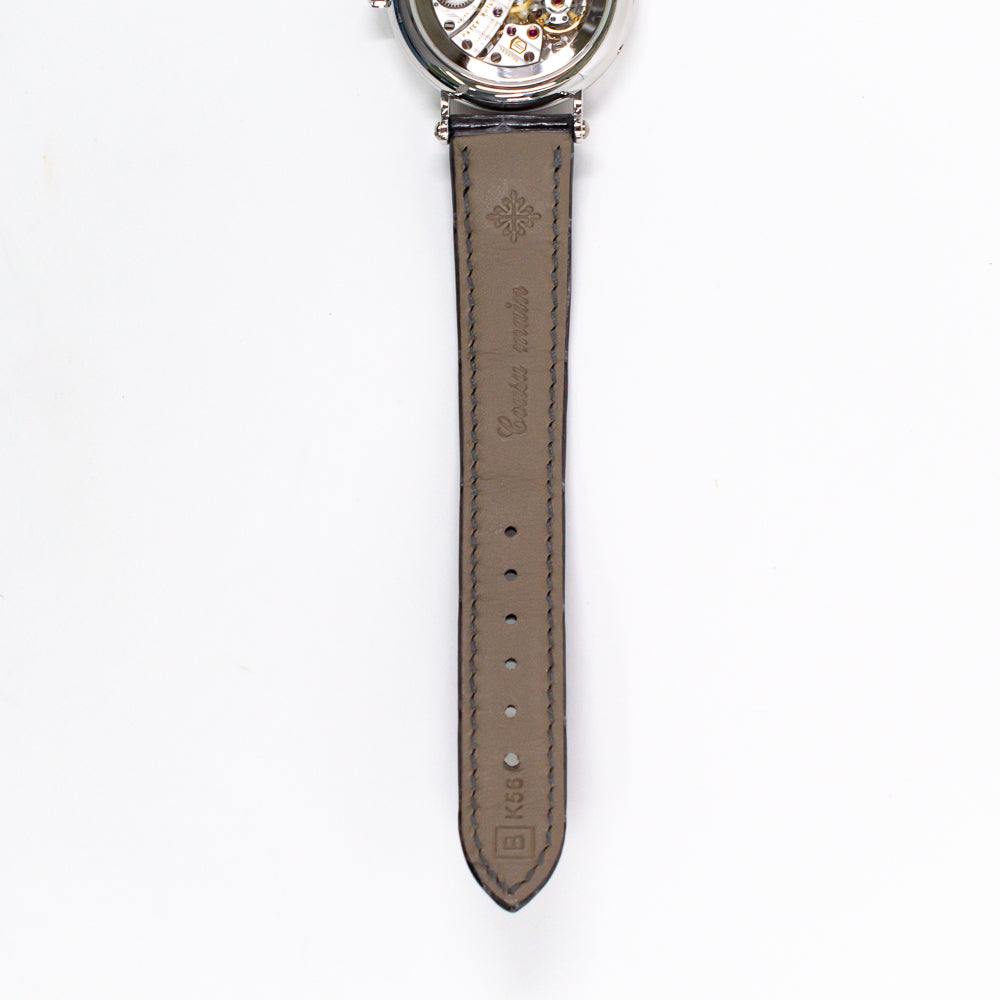 Complications 33mm Moon Phases Diamond Bezel  White Gold 7121/200G-010