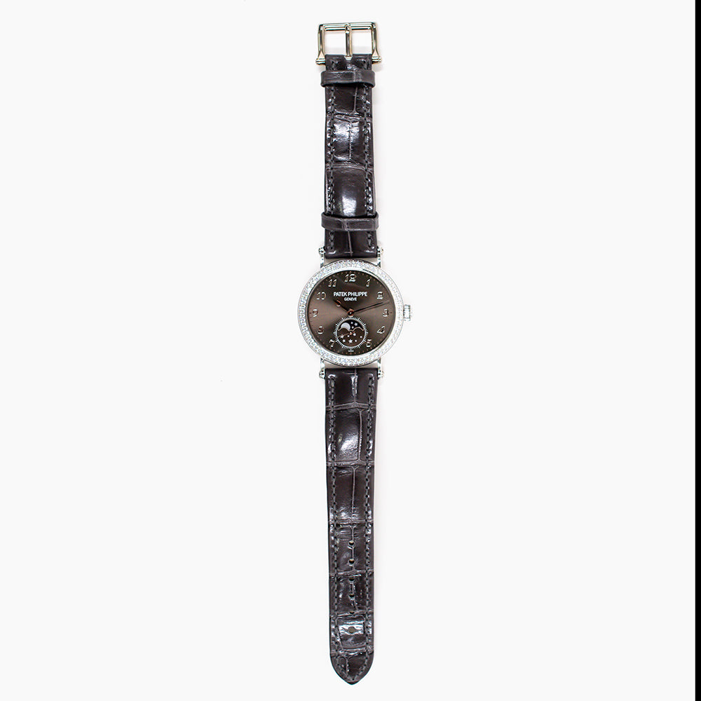 Complications 33mm Moon Phases Diamond Bezel  White Gold 7121/200G-010