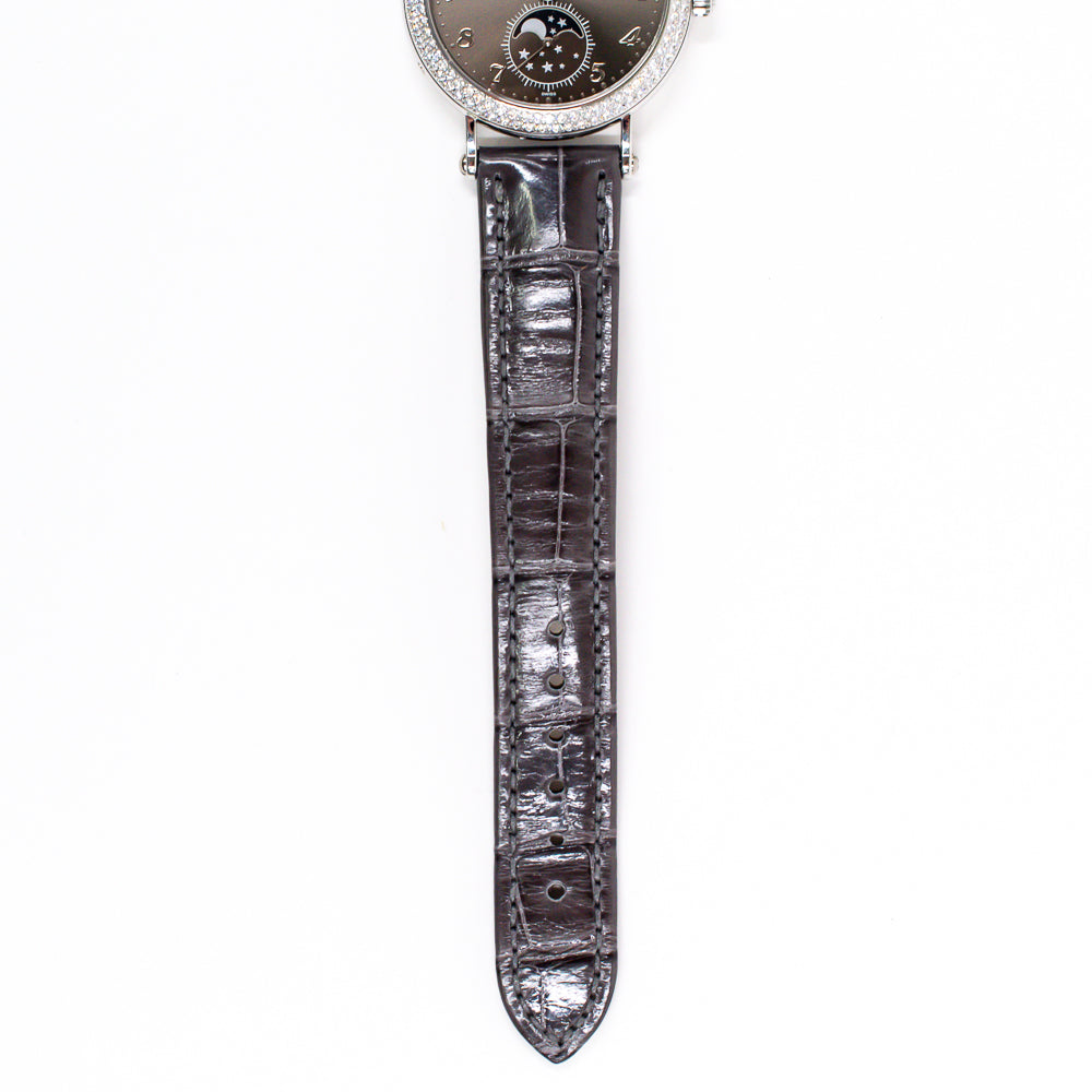 Complications 33mm Moon Phases Diamond Bezel  White Gold 7121/200G-010