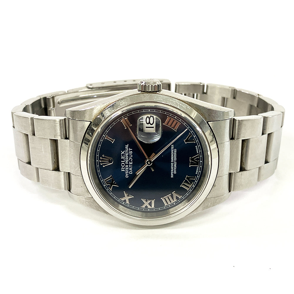 Datejust 36mm Domed Bezel Steel 16200