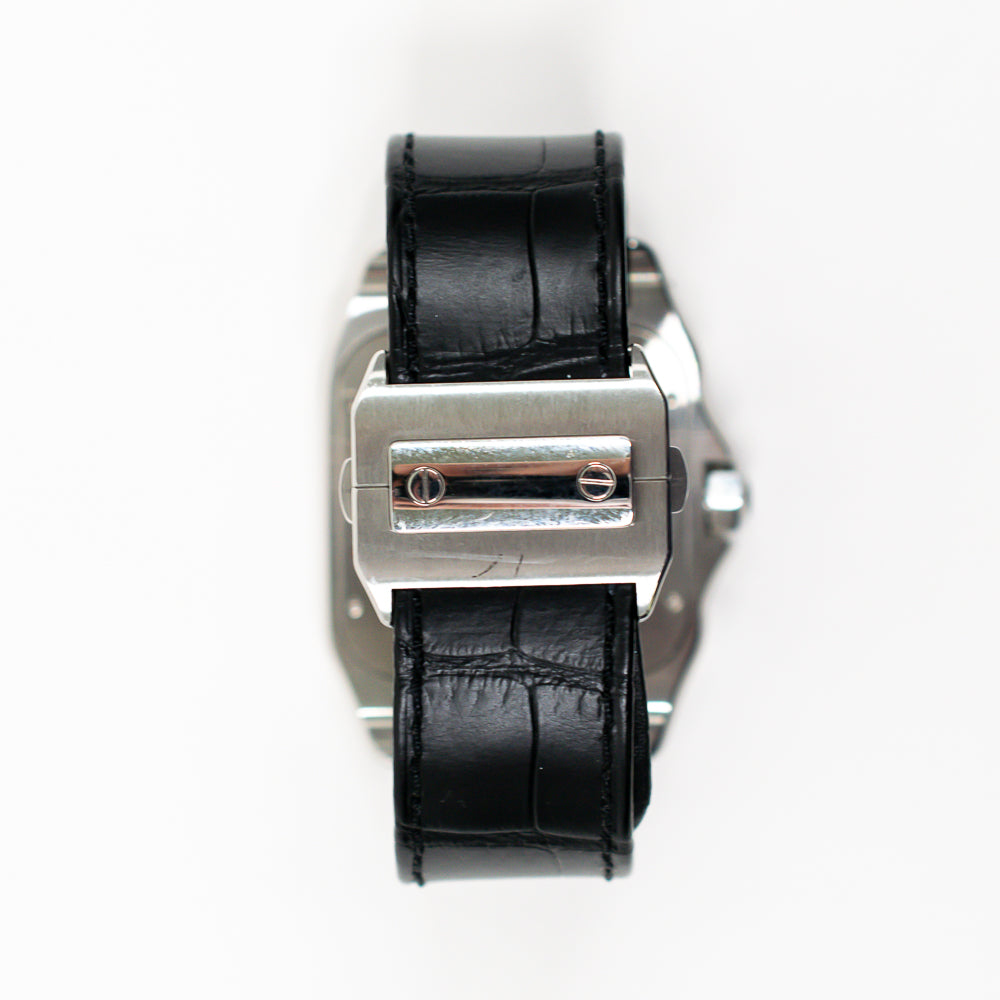 Santos 100 Large Steel - 51.1mm x 41.3mm W20073X8