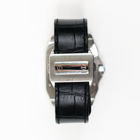 Santos 100 Large Steel - 51.1mm x 41.3mm W20073X8