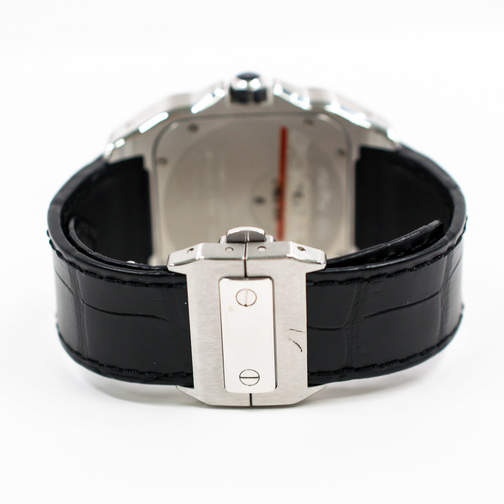 Santos 100 Large Steel - 51.1mm x 41.3mm W20073X8