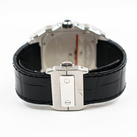 Santos 100 Large Steel - 51.1mm x 41.3mm W20073X8