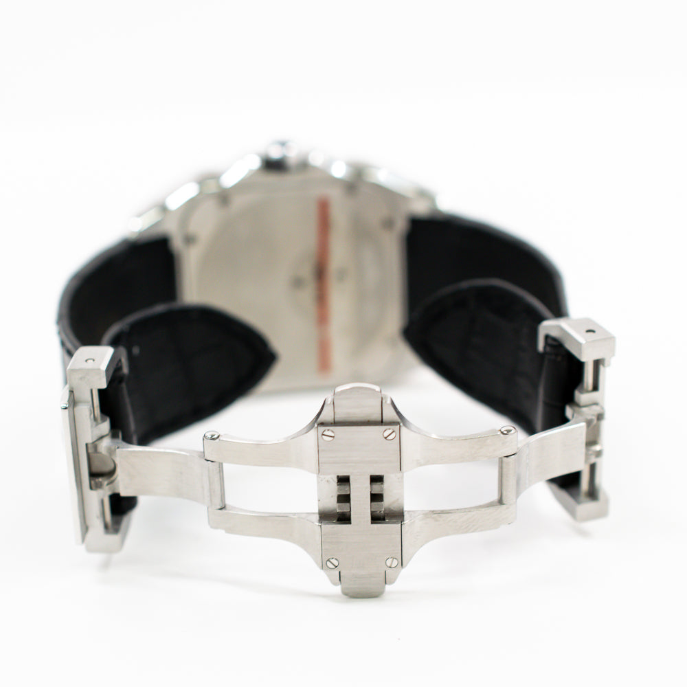 Santos 100 Large Steel - 51.1mm x 41.3mm W20073X8