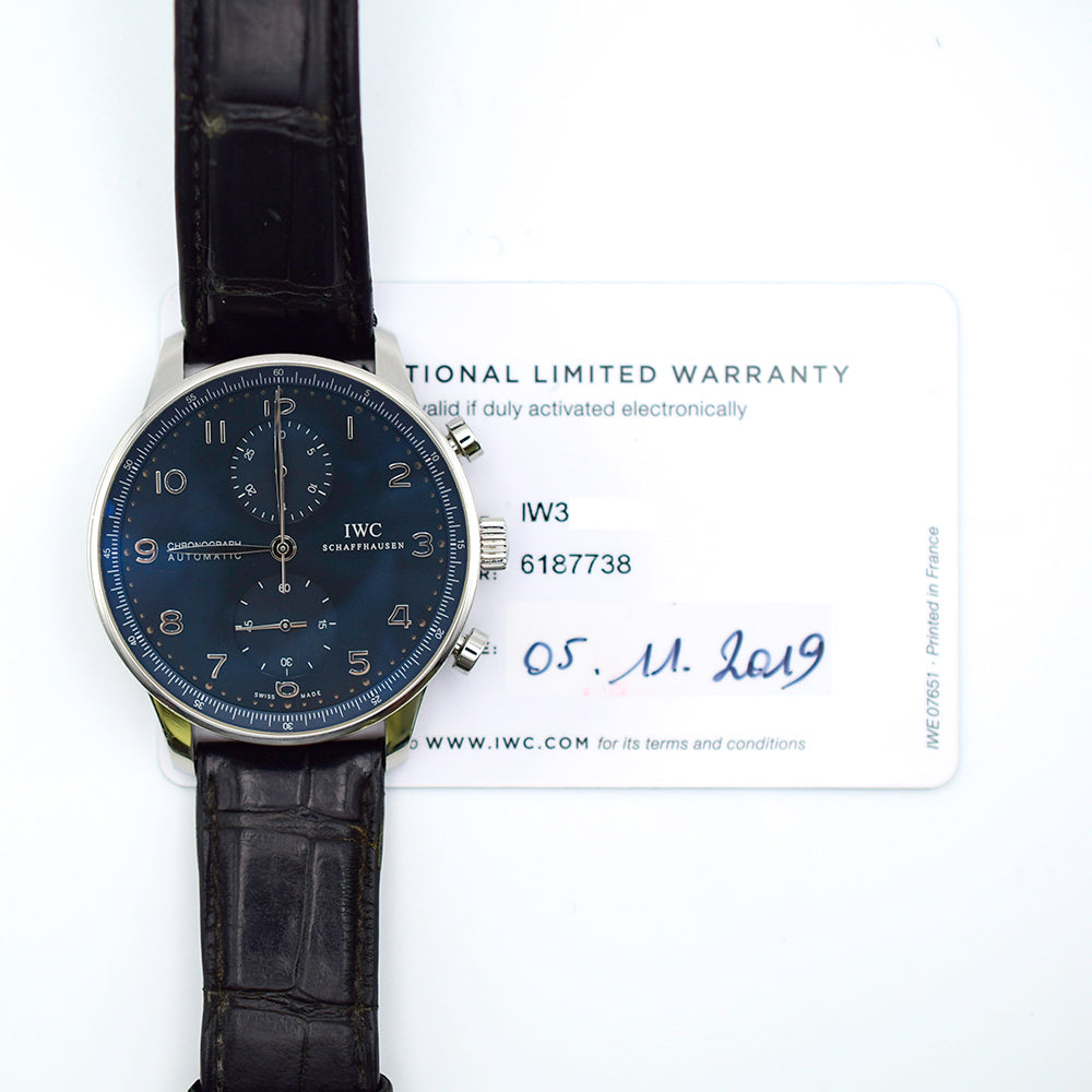 Portugieser Chronograph 40.9mm Stainless Steel IW371491