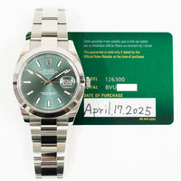 Datejust 41mm Steel 126300