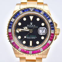 GMT-Master II "SARU" Sapphire/Ruby/Diamond Bezel 116748SARU