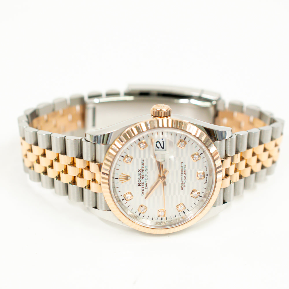 Datejust 36mm Steel and Rose Gold 126231G