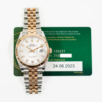 Datejust 36mm Steel and Rose Gold 126231G