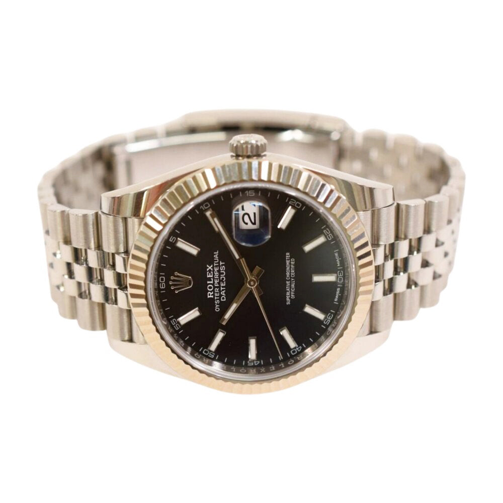 Datejust 41mm Steel and White Gold 126334