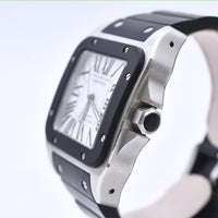 Santos 100 Large 41.3mm x 51mm Stainless Steel selfwinding W20121U2