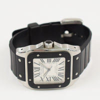 Santos 100 Large 41.3mm x 51mm Stainless Steel selfwinding W20121U2
