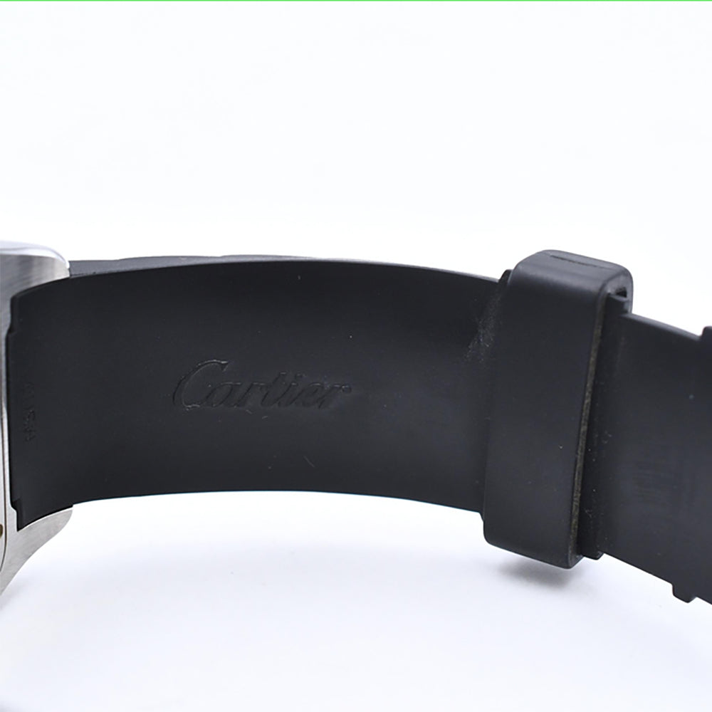 Santos 100 Large 41.3mm x 51mm Stainless Steel selfwinding W20121U2
