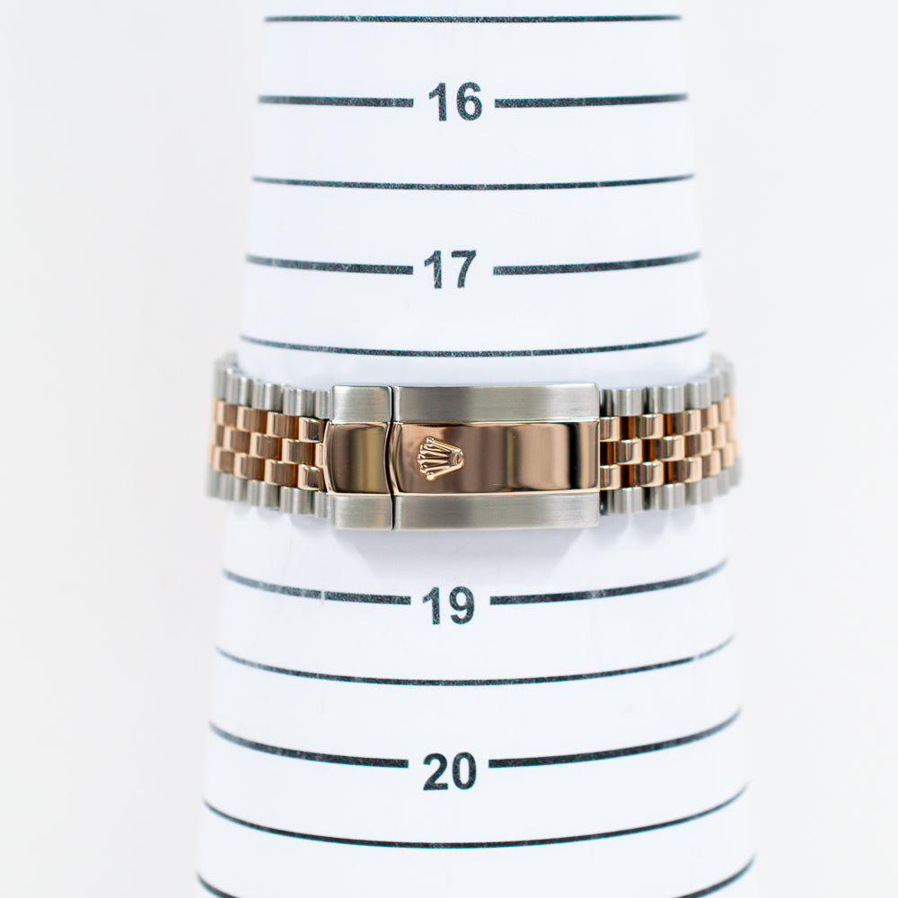 Datejust 36mm Diamond Bezel Steel and Rose Gold 126281RBR