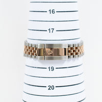 Datejust 36mm Diamond Bezel Steel and Rose Gold 126281RBR
