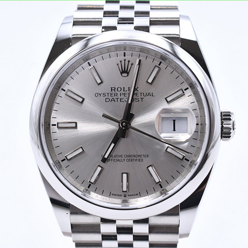 Datejust 36mm Domed Bezel Steel 126200
