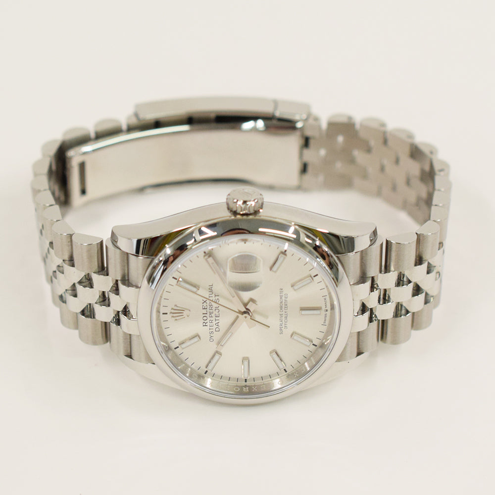 Datejust 36mm Domed Bezel Steel 126200